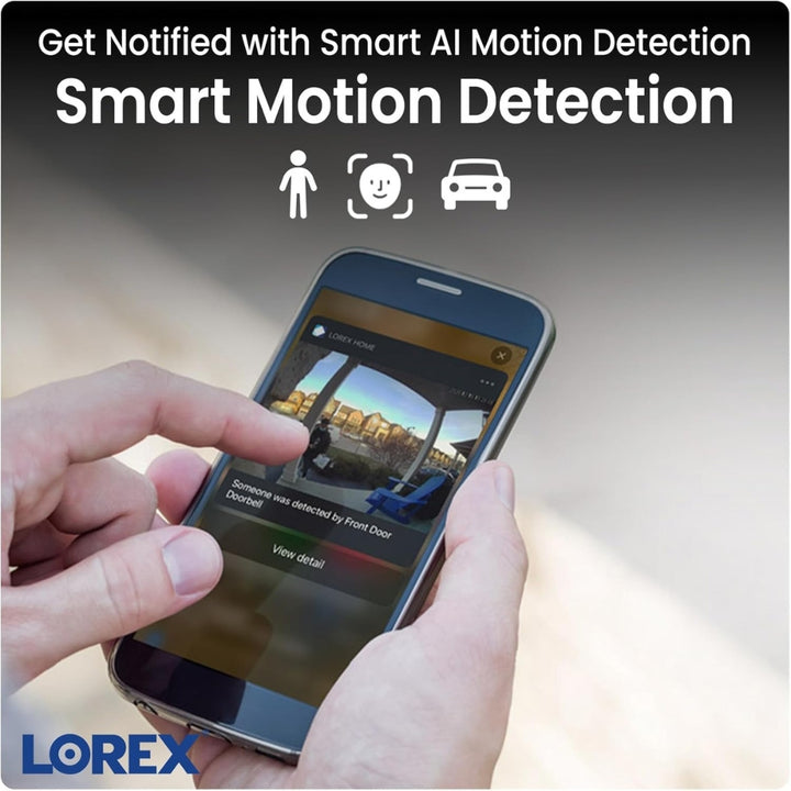 Lorex Fusion - 4K Security Camera System with 2TB NVR