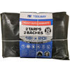 Toolway - 2 Heavy-Duty Tarps