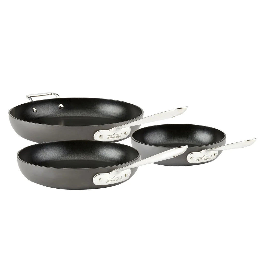 All-Clad 3-Piece Frying Pan Set