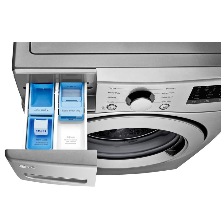 LG - 5.3 cu. ft. front load washer