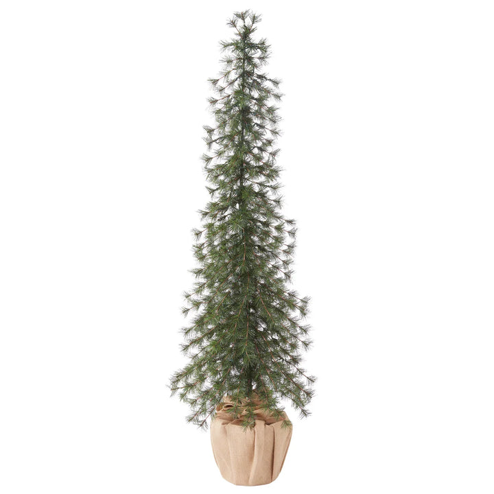 Set of 3 Alpine Holiday Trees with LED Lights