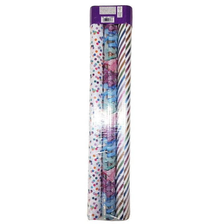 Kirkland Signature Double-Sided Gift Wrap - 3-Pack