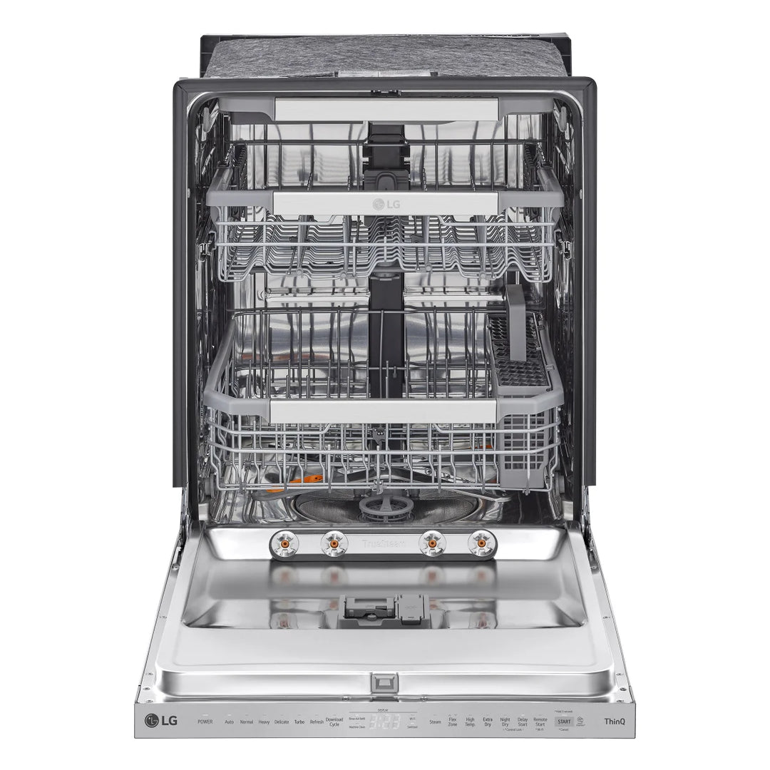 LG - 24 in Built-In Steam Dishwasher
