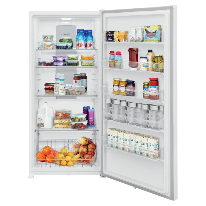 Frigidaire - 20 cu ft White Single Door Refrigerator