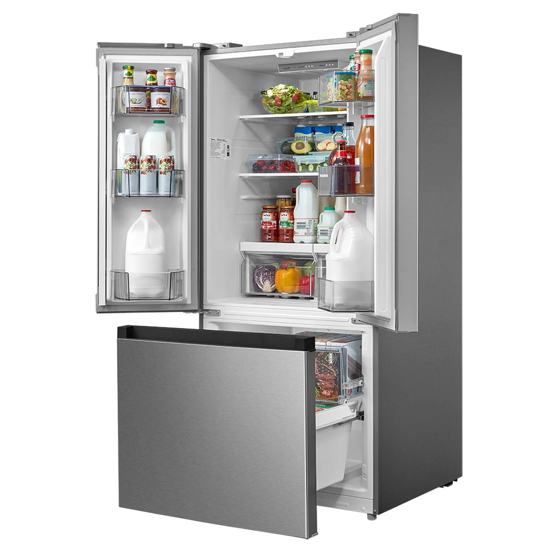 Midea - 30-inch French Door Refrigerator with 18.4 cu. ft.