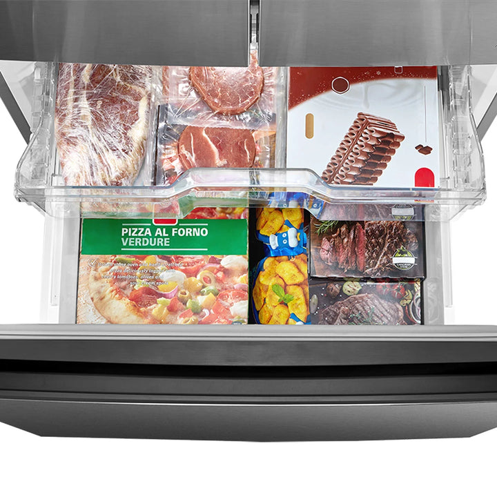 Midea - 30-inch French Door Refrigerator with 18.4 cu. ft.