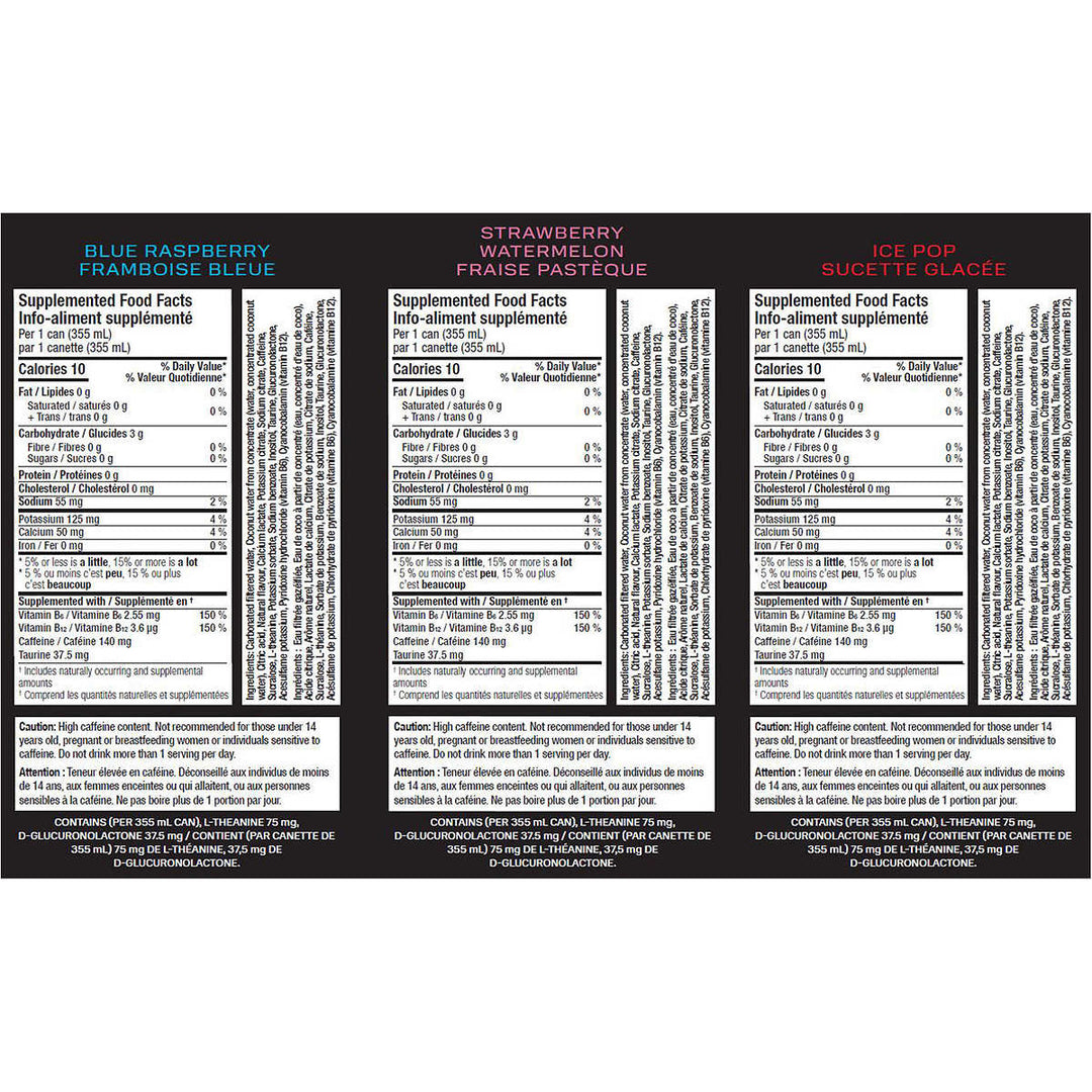 Prime - Energy Drink Variety Pack 18 x 355 ml