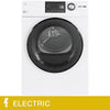 GE - 4.1 cu. ft. White Vented Electric Dryer with Reversible Door
