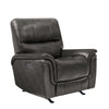 BarcaLounger - Full Grain Leather Electric Rocker Recliner