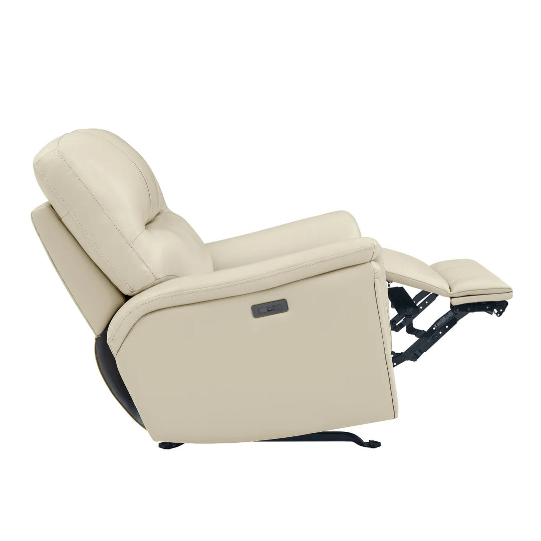 BarcaLounger - Full Grain Leather Electric Rocker Recliner