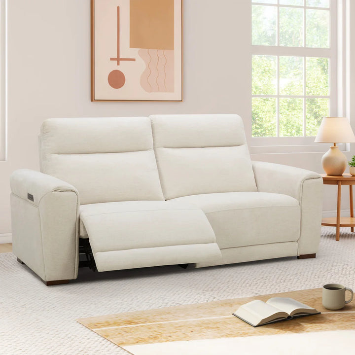 Aiden & Ivy - Electric Reclining Sofa in Fabric
