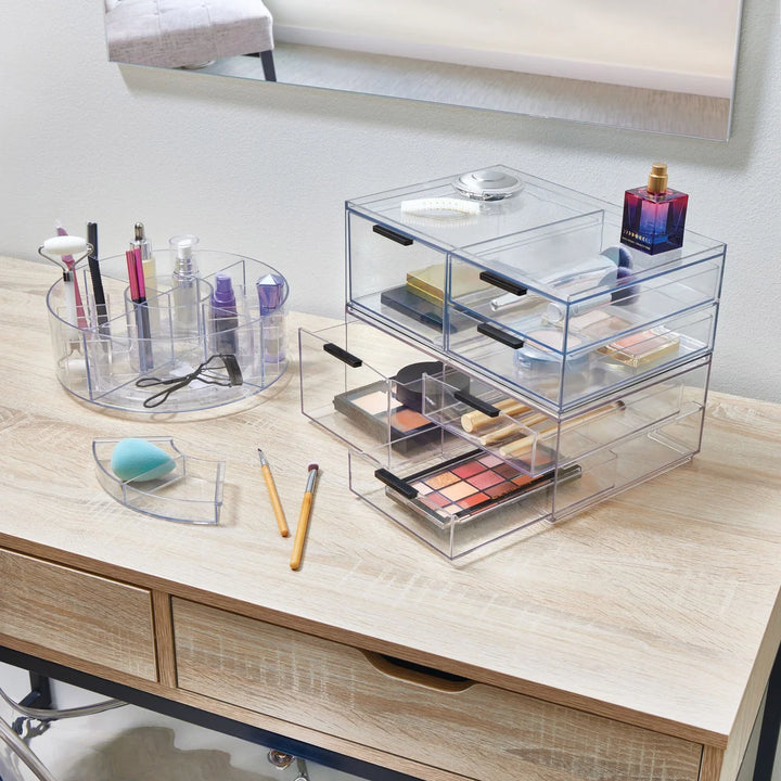 iDesign - Ensemble d'organiseurs pour cosmétiques, 3 pièces