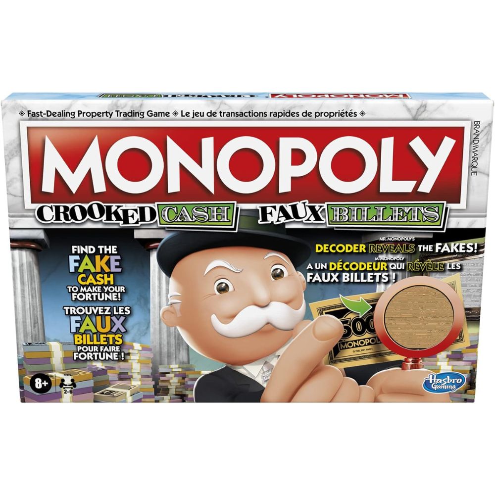 Monopoly Crooked Cash Board Game