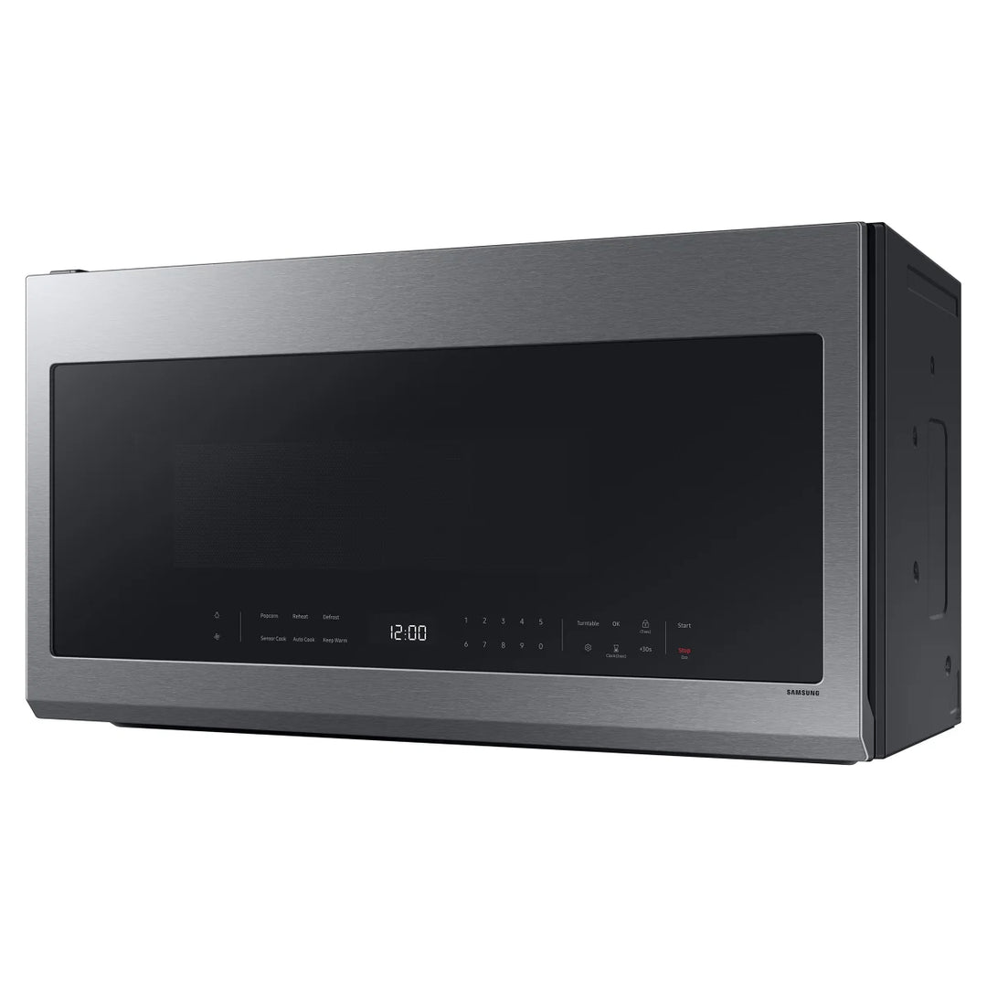 Samsung - 2.1 cu ft Over-the-Range Microwave in Stainless Steel