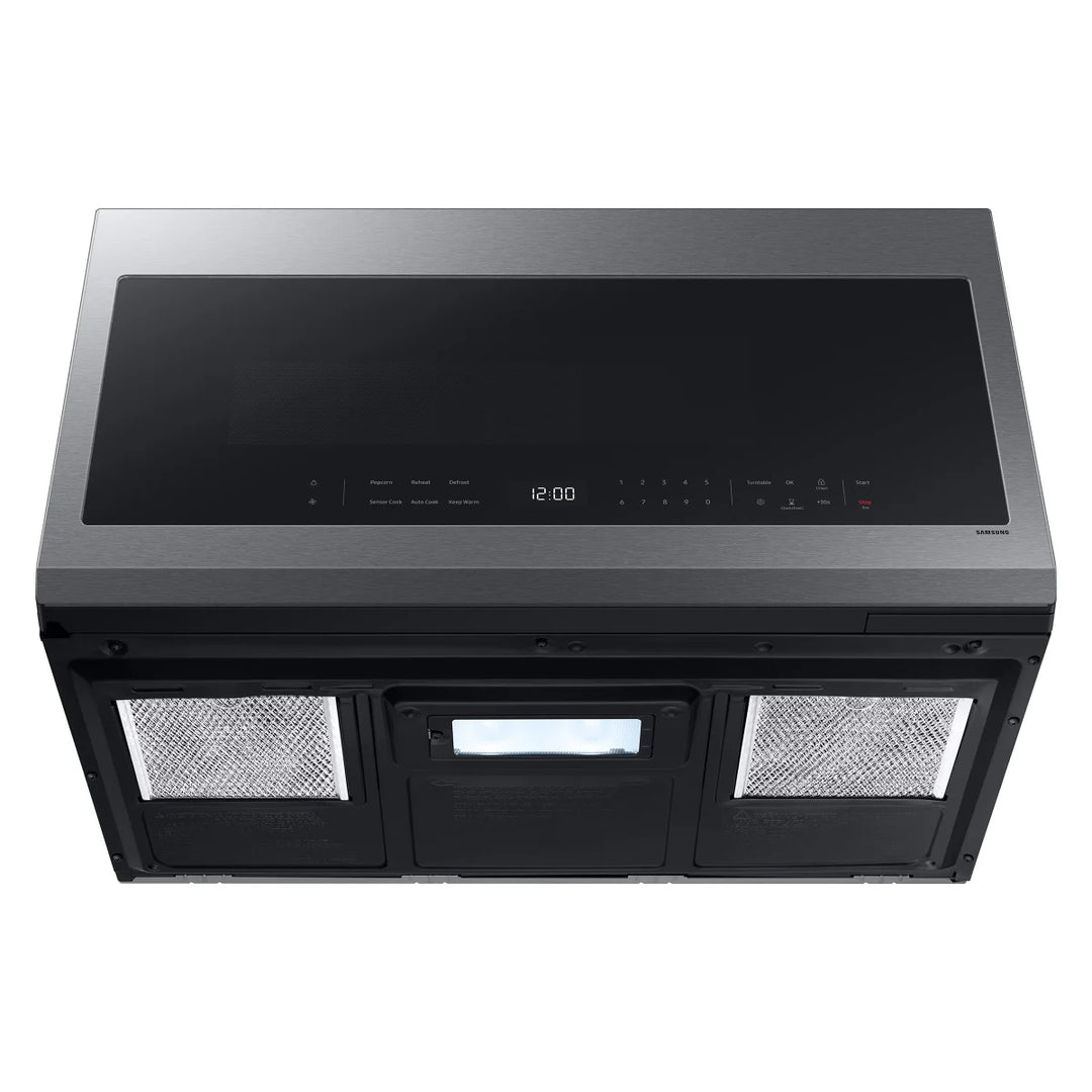 Samsung - 2.1 cu ft Over-the-Range Microwave in Stainless Steel