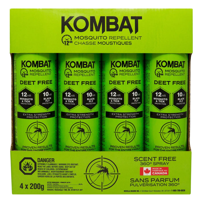 Kombat - Répulsif anti-moustiques et tiques