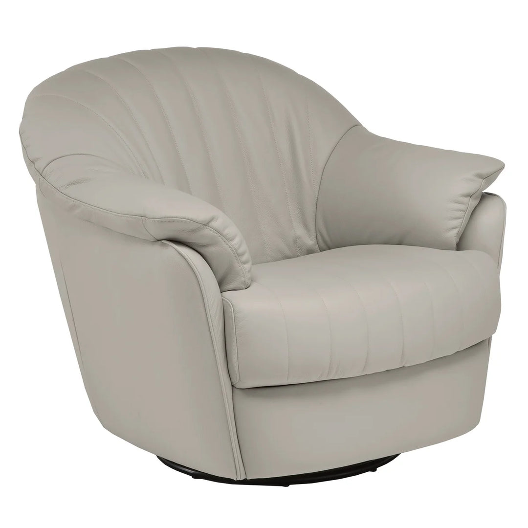 Natuzzi Swivel Rocking Chair