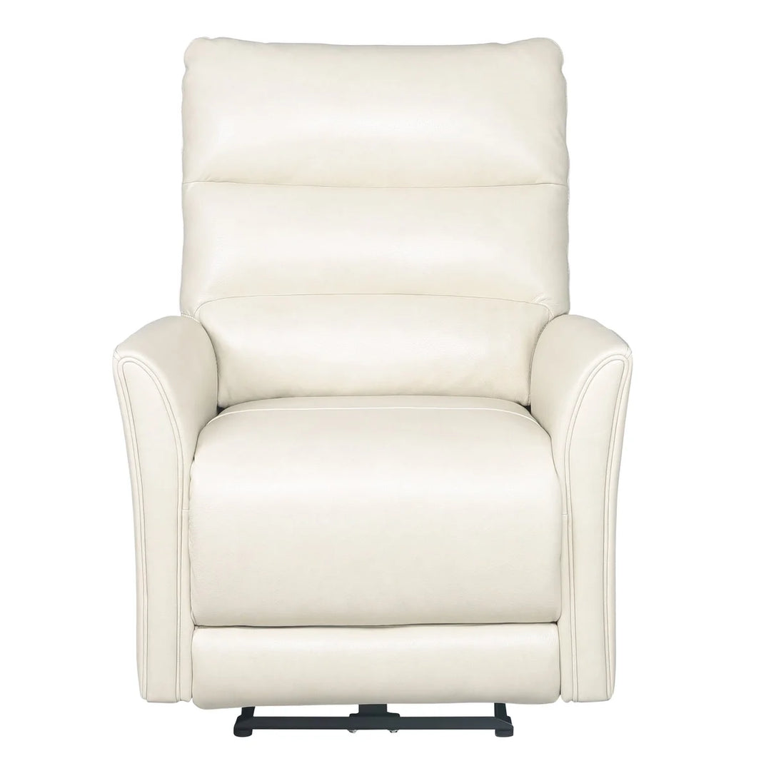 Nice Link - Fauteuil inclinable électrique en cuir pleine fleur