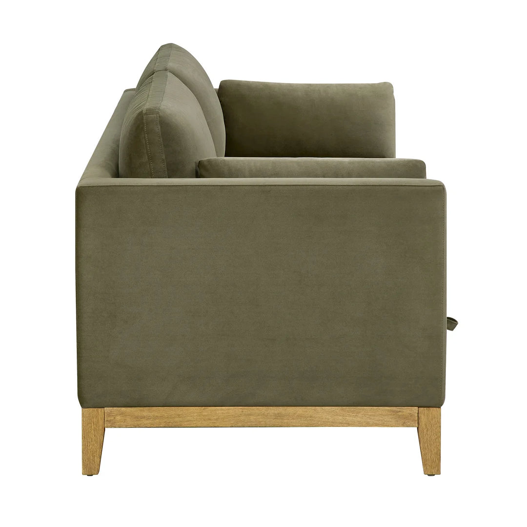 Thomasville - Fabric sofa with storage seats