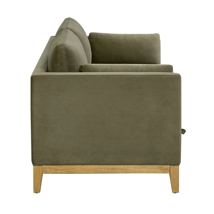 Thomasville - Fabric sofa with storage seats