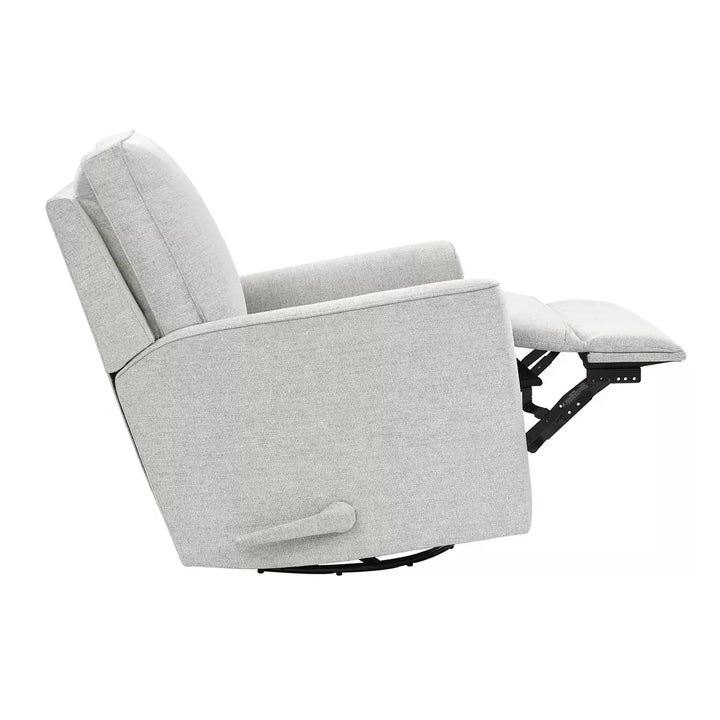 True Unnivations Paxley Fabric Swivel Recliner - Grey