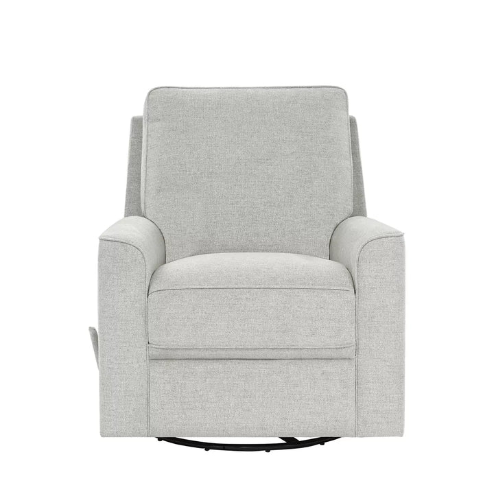 True Unnivations Paxley Fabric Swivel Recliner - Grey