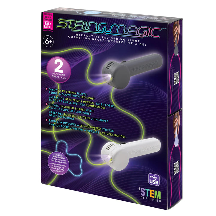 Amax - Interactive LED String Magic lights, pack of 2