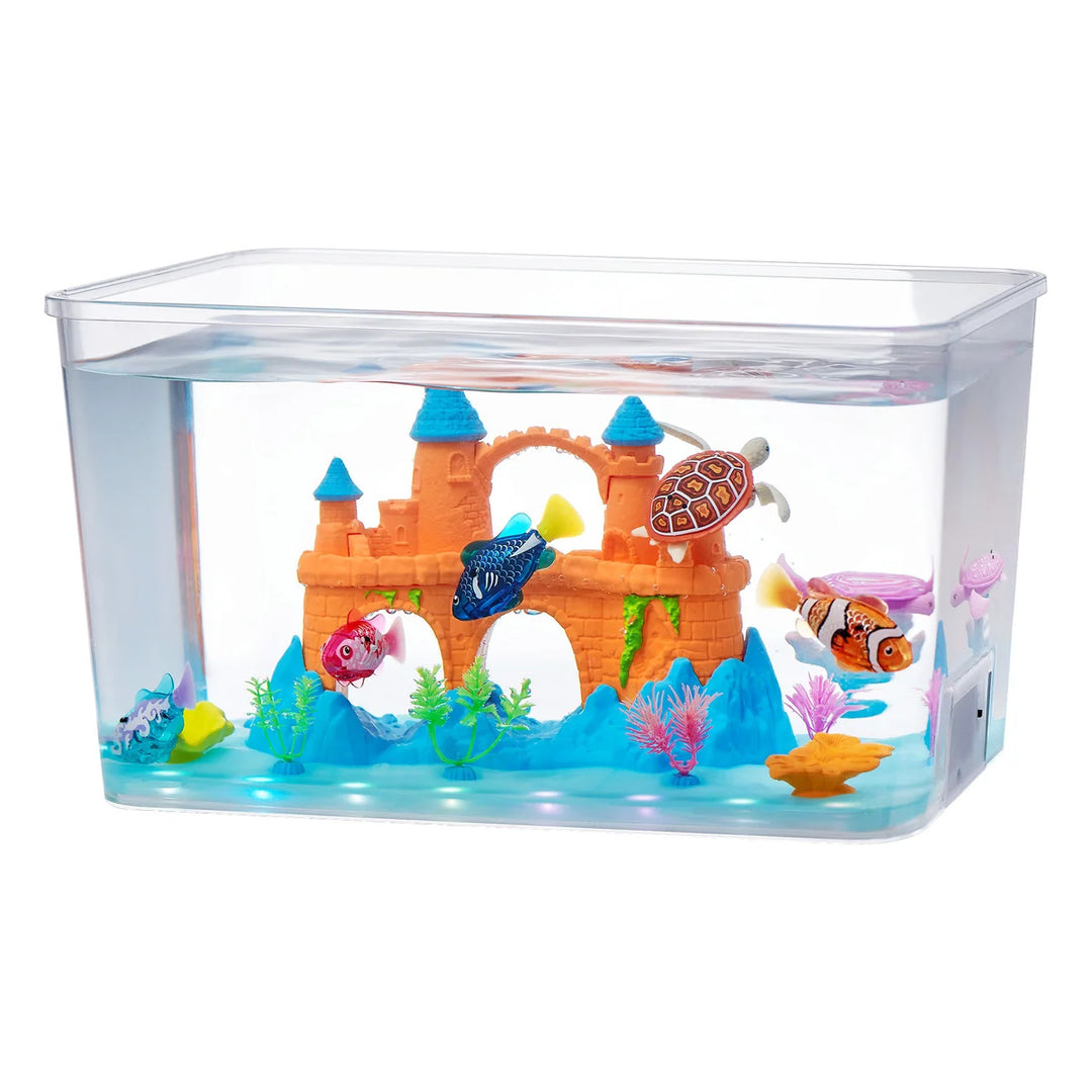 Robo Alive - Ensemble de jeu d’aquarium de poissons