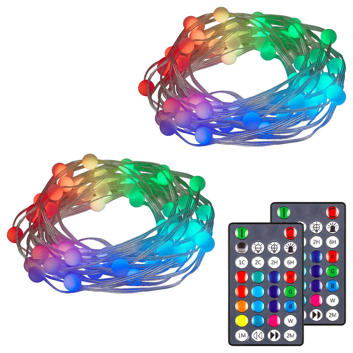 Enbrighten - Set of 2 Color-Changing LED Bubble Lights