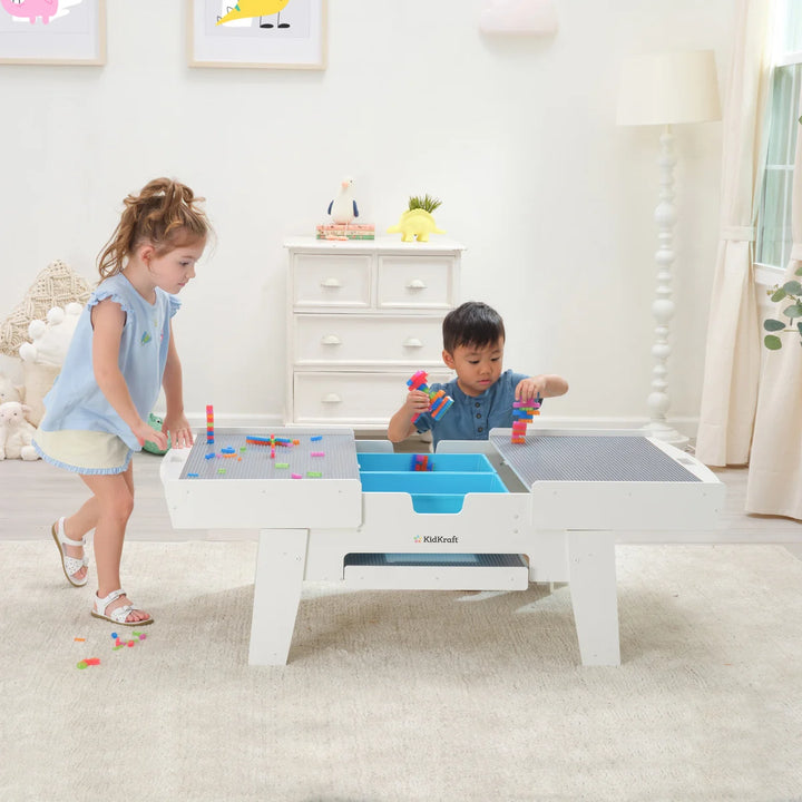 KidKraft Light-Up Table with 210 Bricks