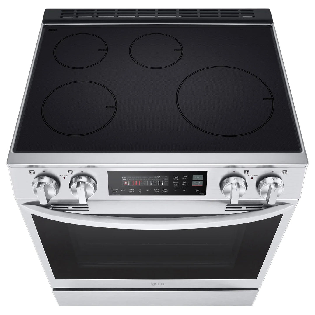 LG - 30 in stainless steel induction range
