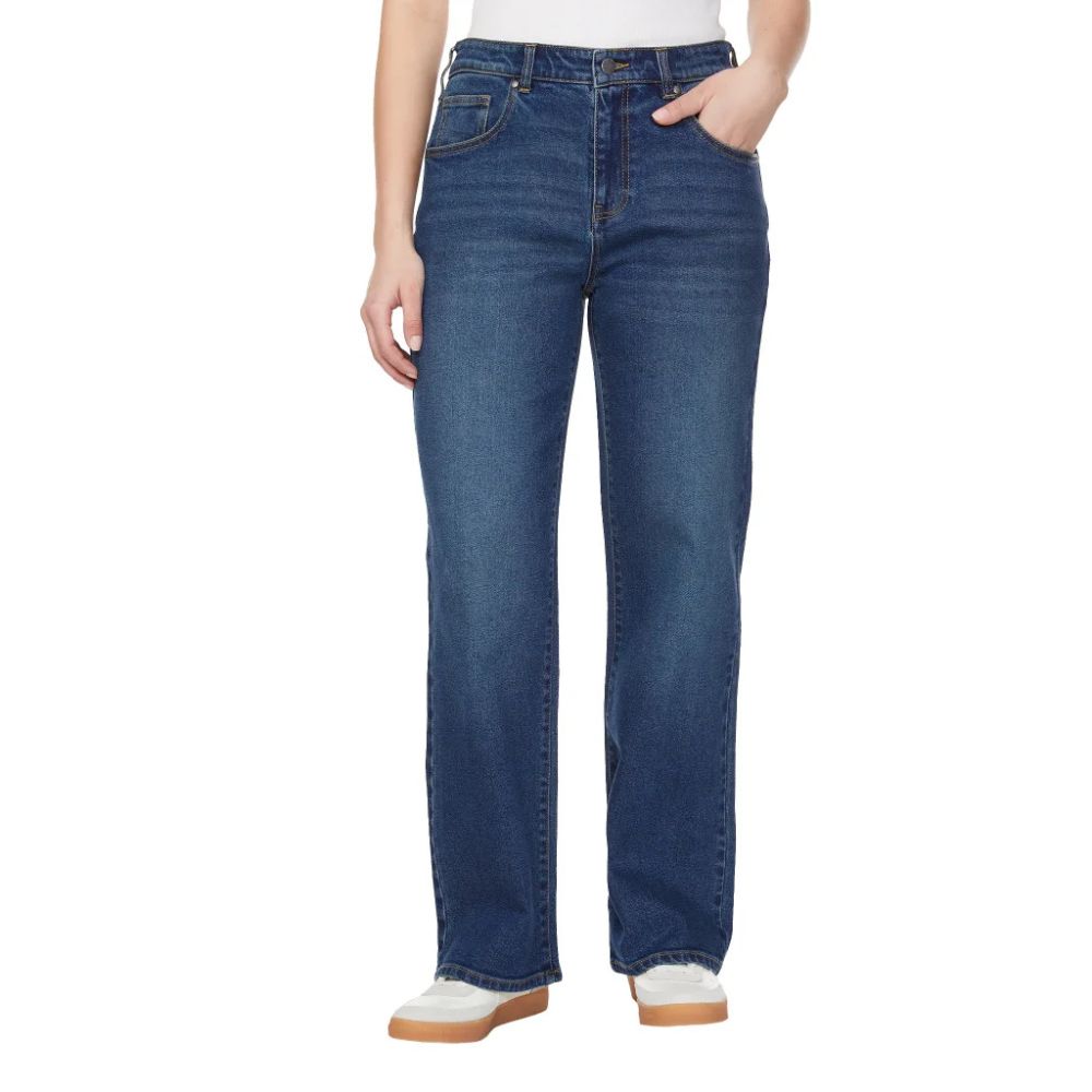 Buffalo - Jeans taille haute à jambe large