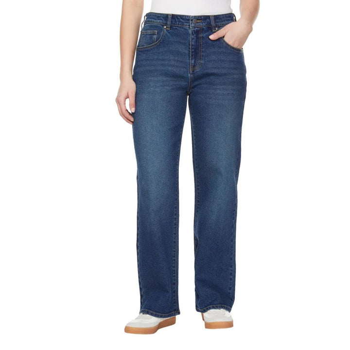 Buffalo - Jeans taille haute à jambe large
