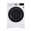 LG - 2.6 cu ft White Front Load Compact Washer