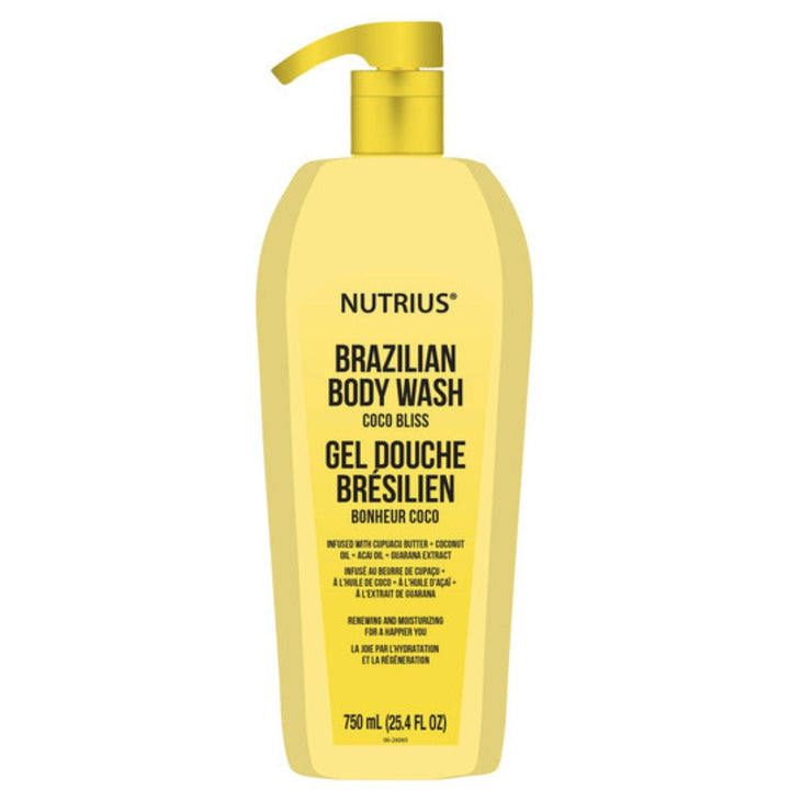 Nutrius - Gel douche Brésilien, 750 mL