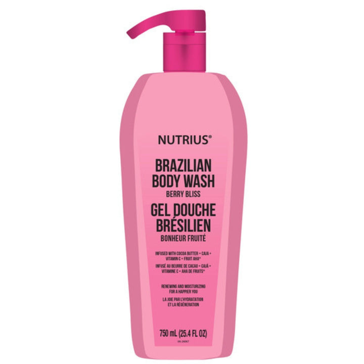 Nutrius - Gel douche Brésilien, 750 mL