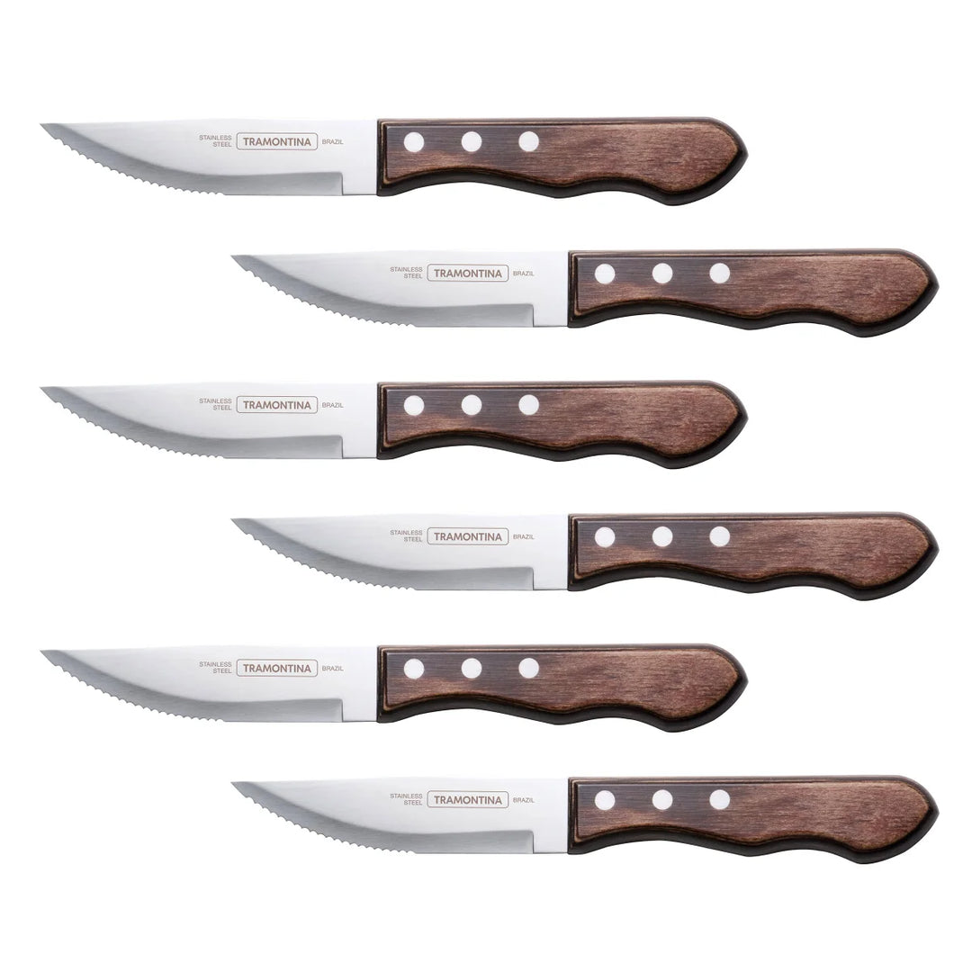 Tramontina - Ensemble de 6 couteaux à viande
