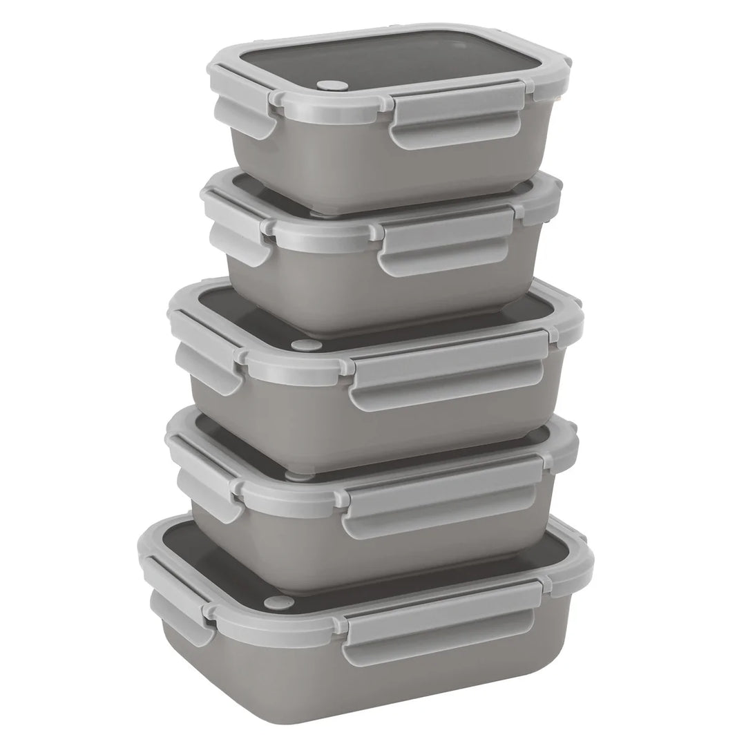 Safdie - Ensemble de rangement pour aliments en céramique, 10 pièces