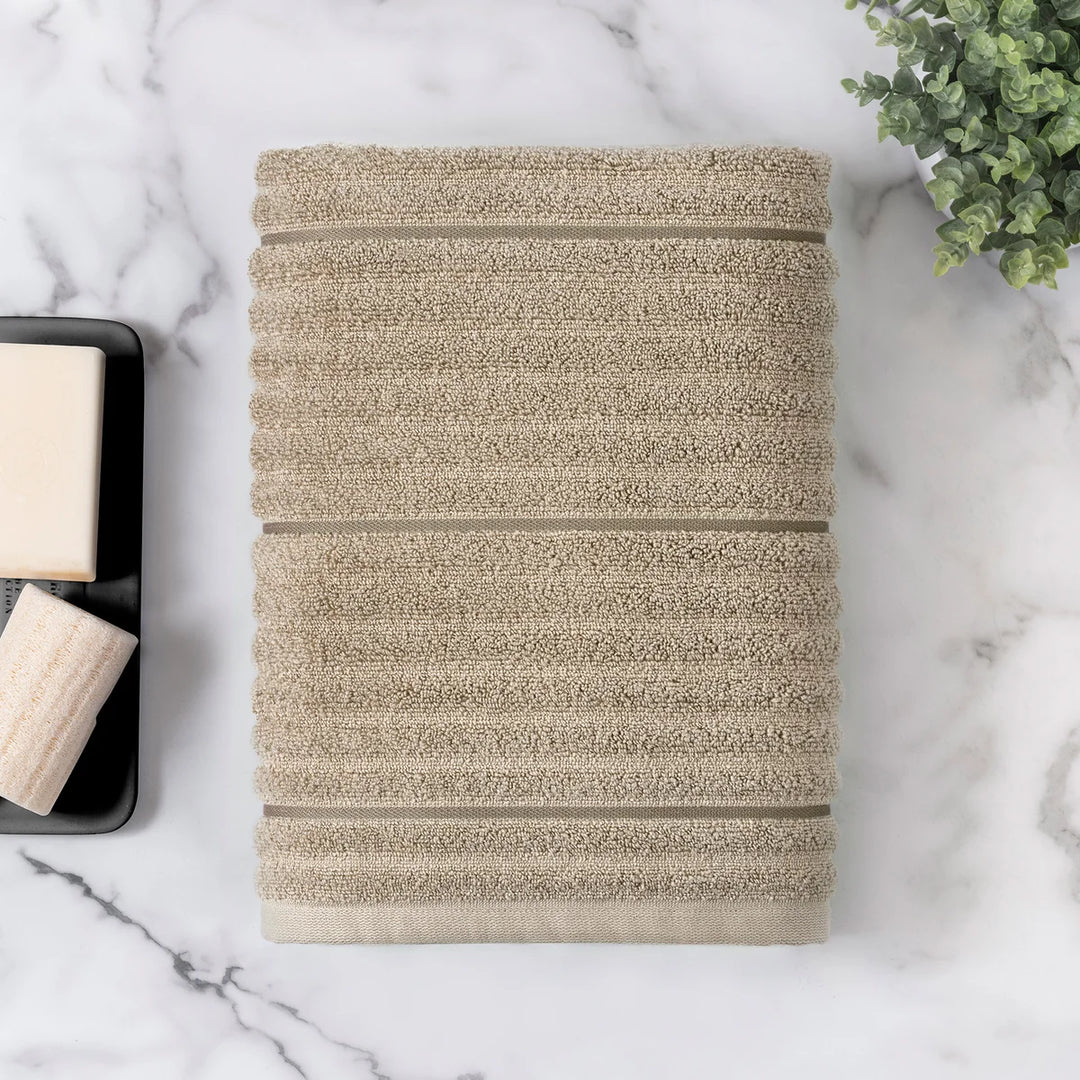 WelHome - Serviette de bain Bumpy Rib
