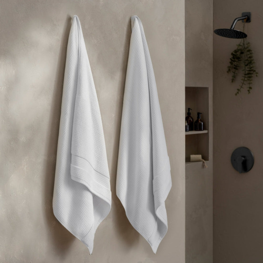 Welhome – Waffle Texture Bath Towel