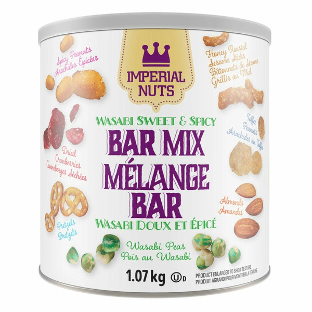 Imperial Nuts Wasabi Sweet and Spicy Bar Mix
