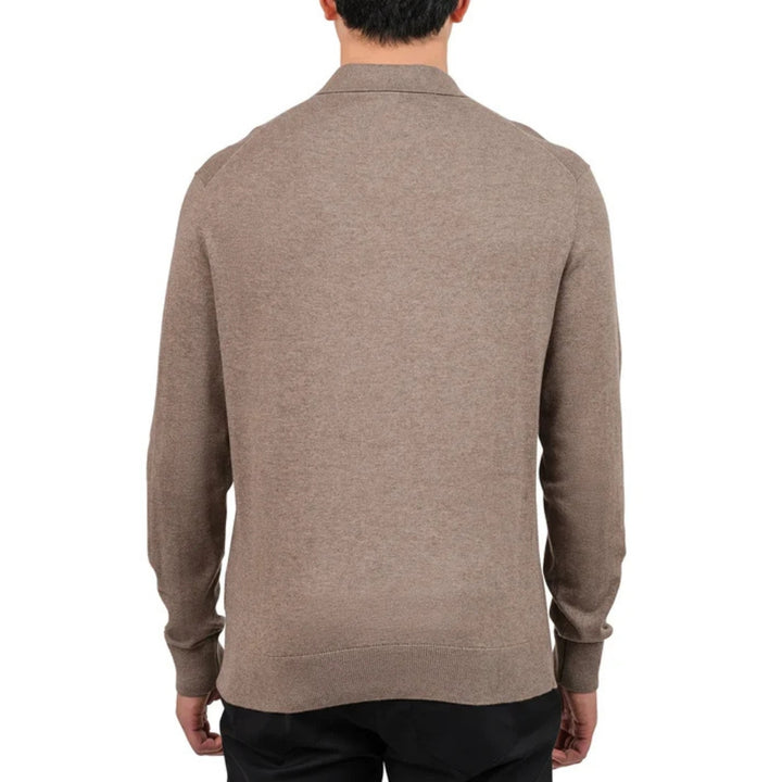 Benetton - Long Sleeve Knit Polo