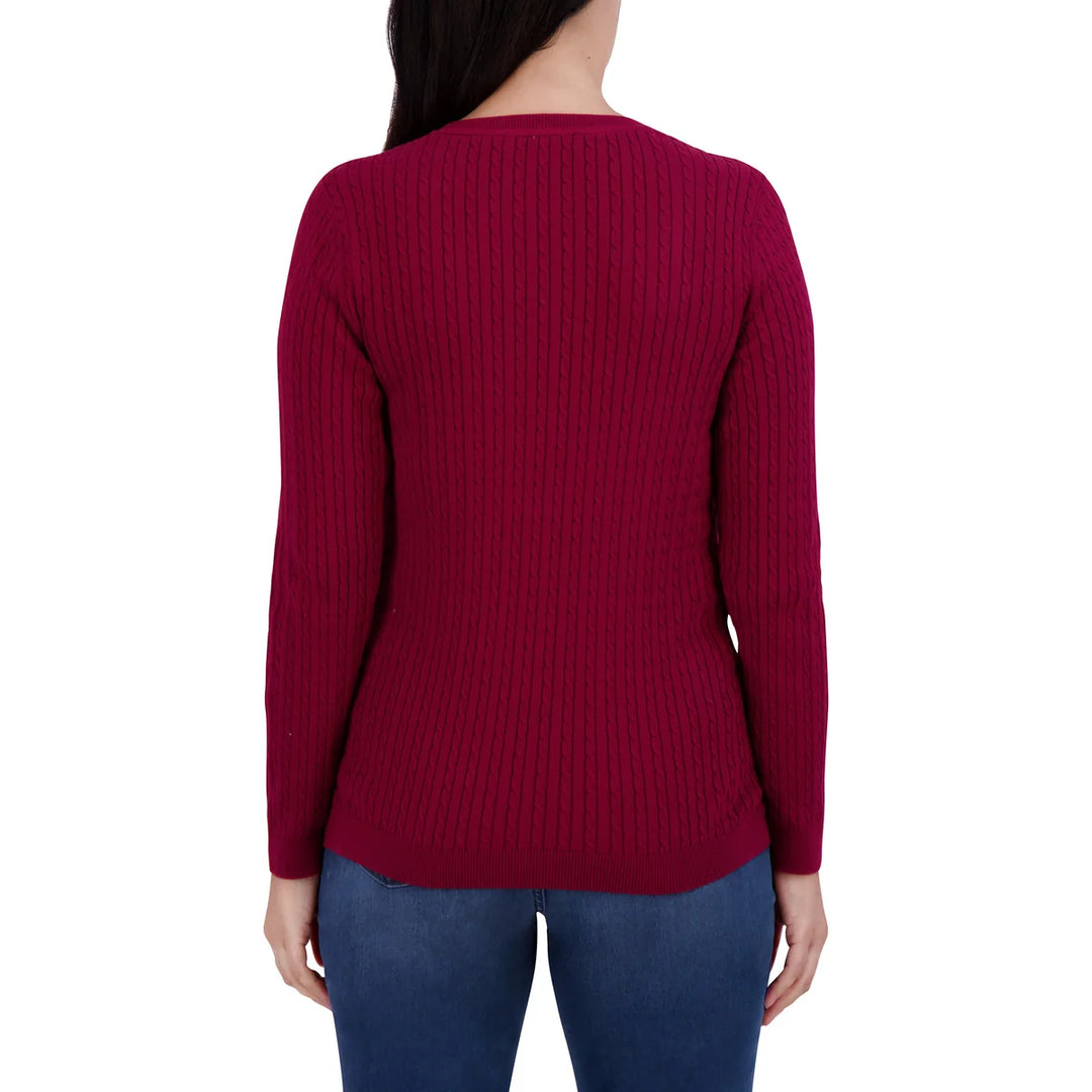 Tommy Hilfiger - Long sleeve cable knit sweater