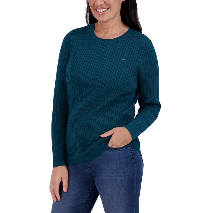 Tommy Hilfiger - Long sleeve cable knit sweater