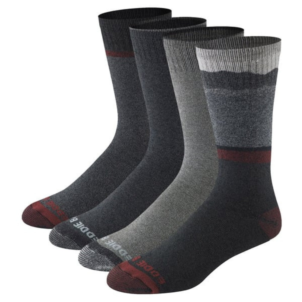 Eddie Bauer - Mid-Calf Socks, 4 Pairs for Men