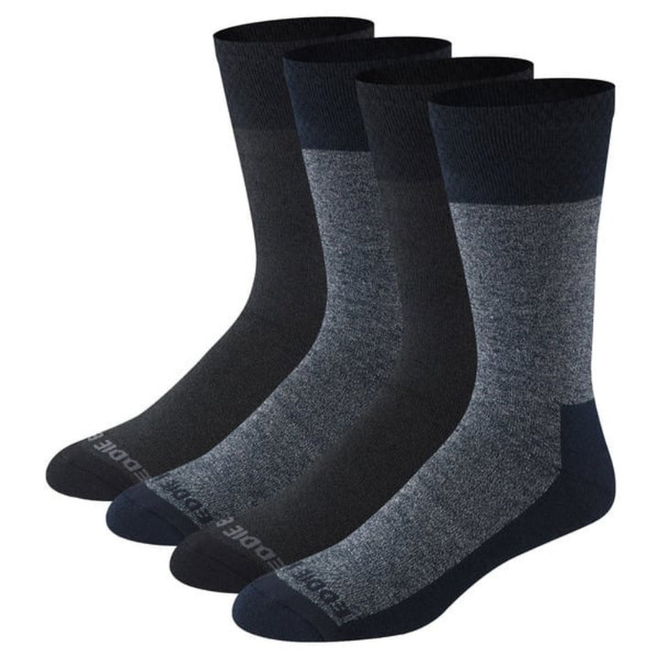 Eddie Bauer - Mid-Calf Socks, 4 Pairs for Men