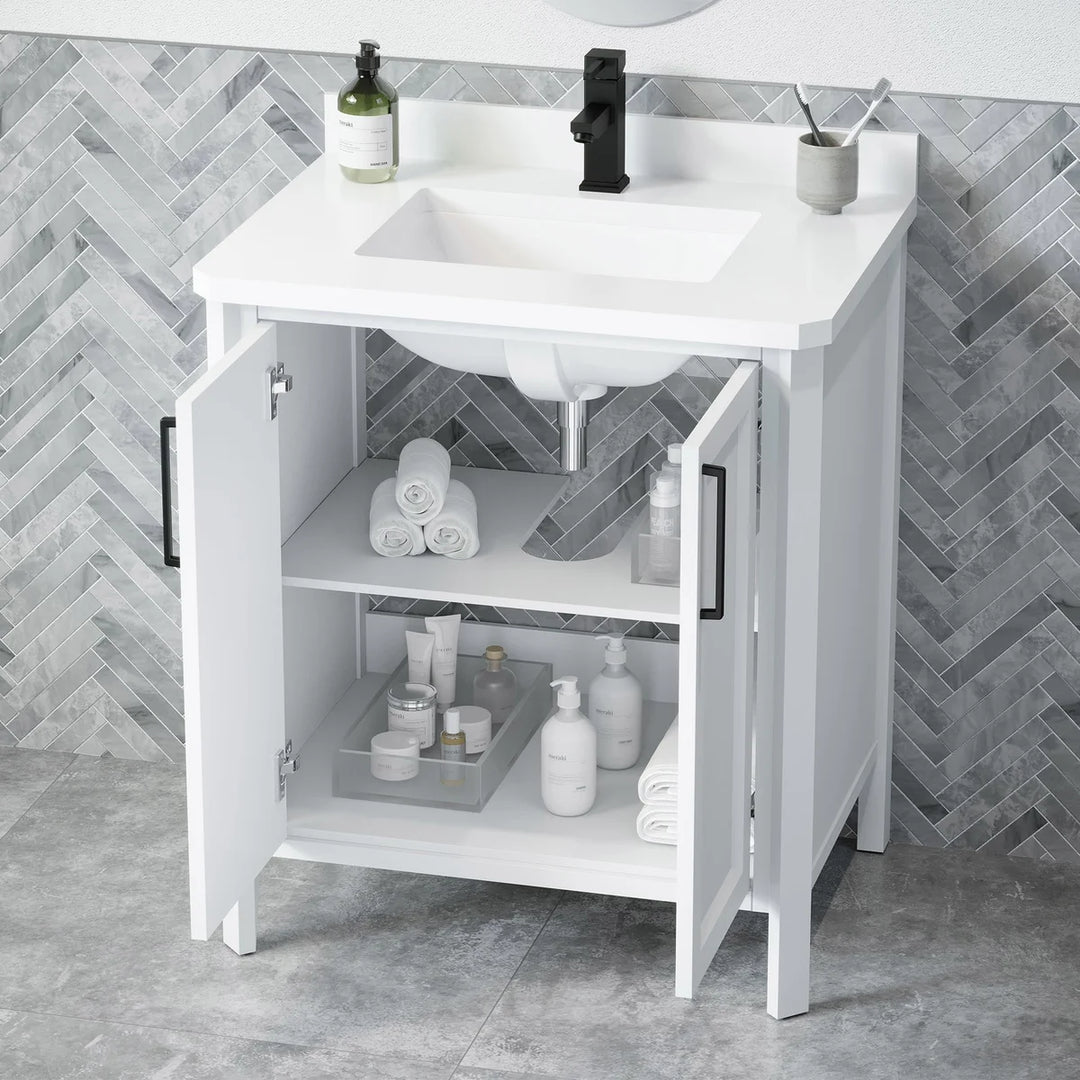 OVE Decors Flora Vanity - White