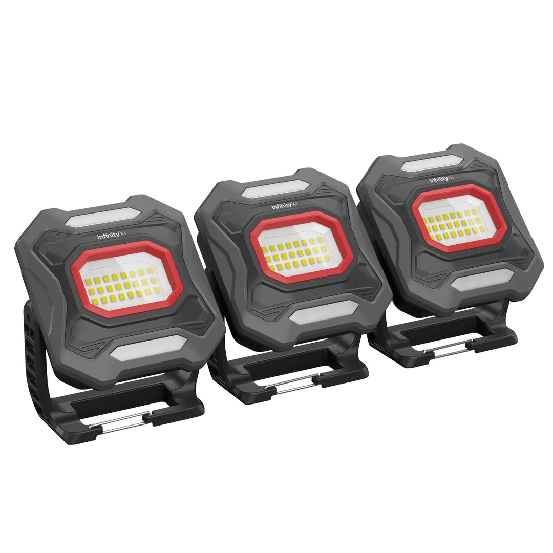 Infinity X1 - Lampe de travail, paquet de 3