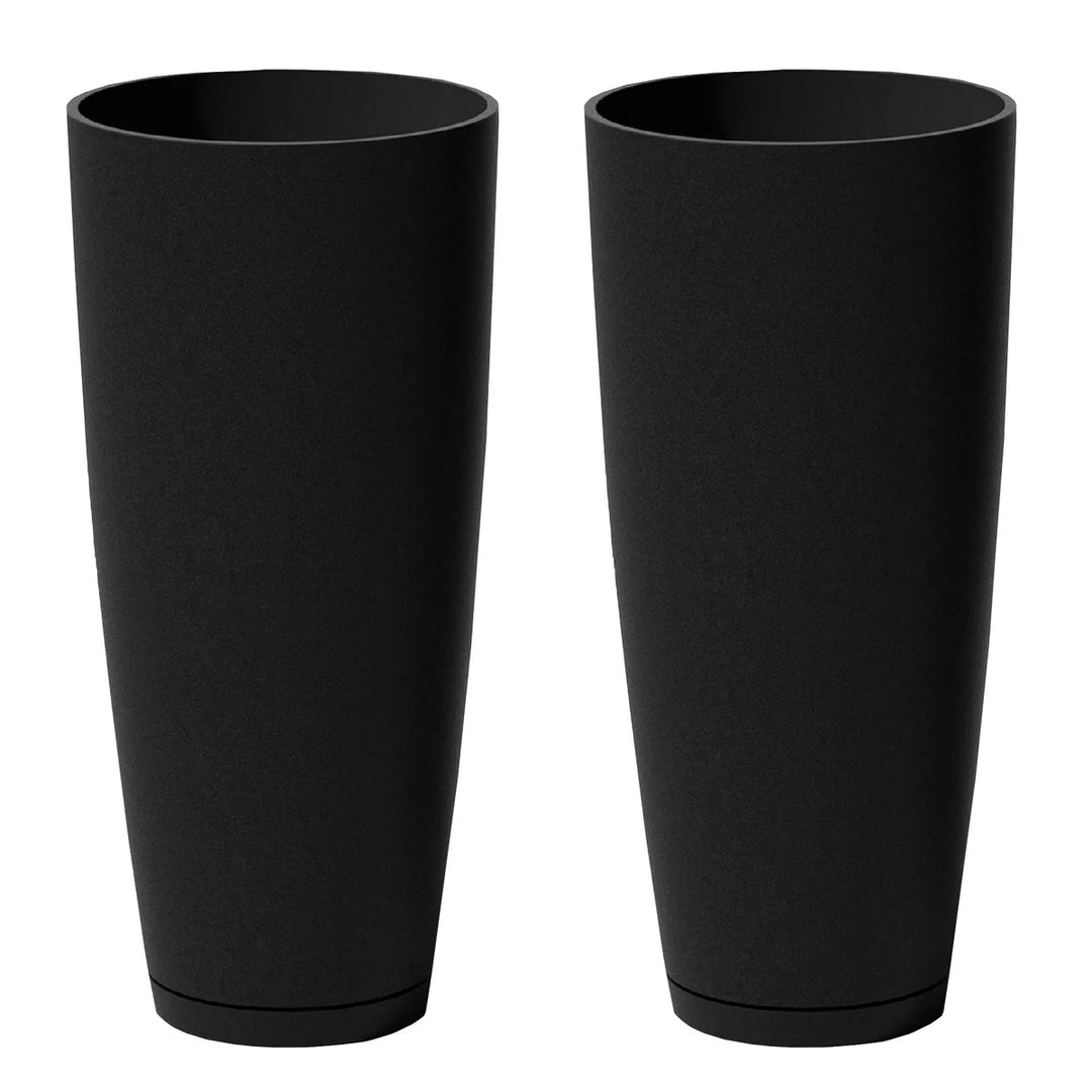 Veradek - 28" Round Planter, Pack of 2