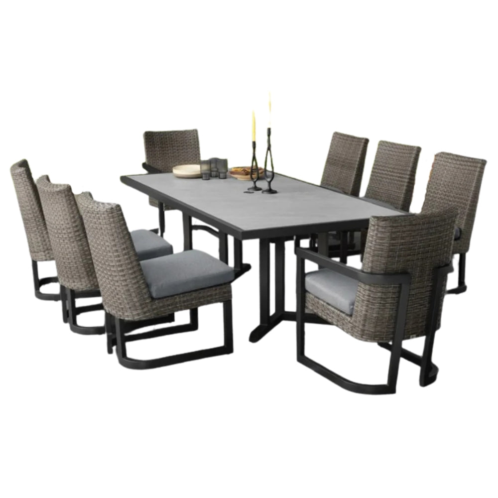 Sunbrella - Ensemble de 8 chaises